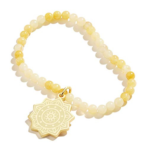 Alex and Ani Solar Plexus Stretch Bracelet Gold One Size Shiny Gold