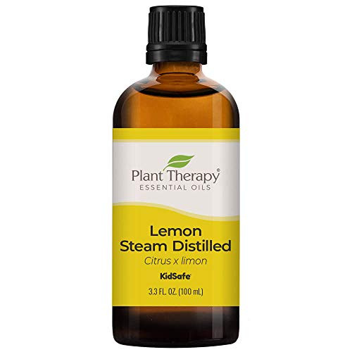 Plant Therapy Lemon Steam Distilled Essential Oil 100 mL 3_3 oz 100 Pure Undiluted Therapeutic Grade Plant Therapy Lemon Steam Distilled Essential Oil 100 mL 3_3 oz 100 Pure Undiluted Therapeutic Grade