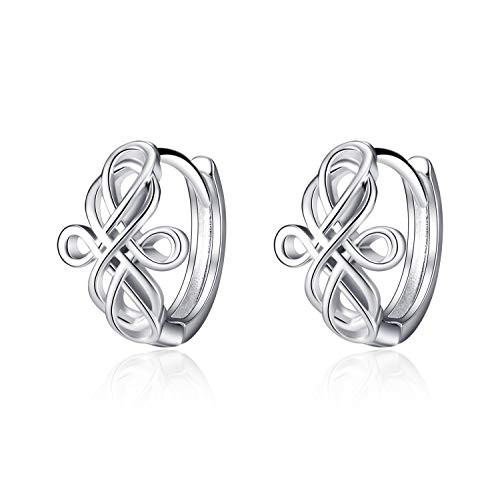 WINNICACA Samll Hoop Celtic Cross Knot Earrings for Women Men Teens Sterling Silver Infinity Luck Irish Huggie Hoops Earring Jewelry Gifts Birthday WINNICACA Samll Hoop Celtic Cross Knot Earrings for Women Men Teens Sterling Silver Infinity Luck Irish Huggie Hoops Earring Jewelry Gifts Birthday