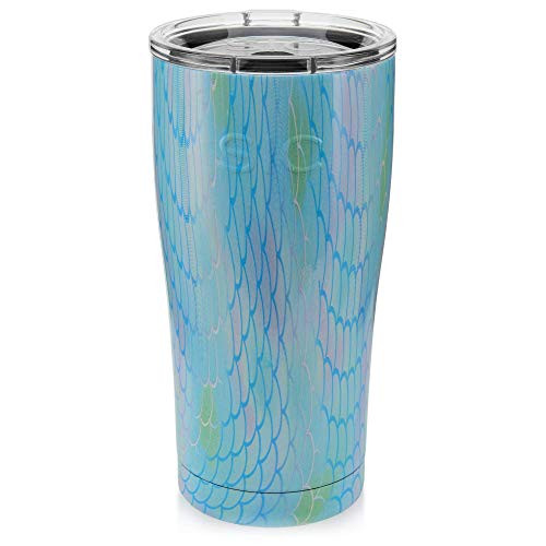 Seriously Ice Cold SIC 20 Oz_ Double Wall Vacuum Insulated 188 Stainless Steel Travel Tumbler Mug  Powder Coated with Splash Proof BPA Free Lid  Coffee Tea Wine and Cocktails