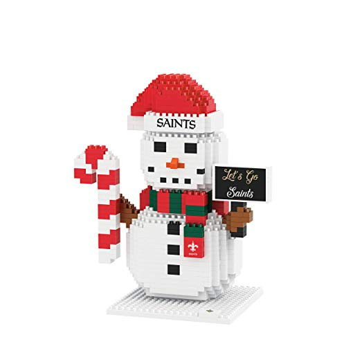 FOCO New Orleans Saints NFL BRXLZ Snowman one Size PZNFSM