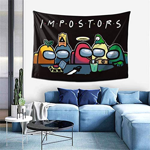 Impostor Tapestry Gaming Fashion Wall Hanging Tapestry Decor Bedroom Dorm Living Room 60x40 Inch