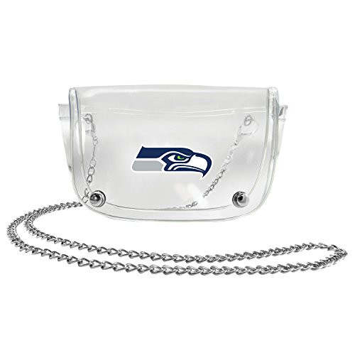 NFL Seattle Seahawks Clear Carryall Crossbody