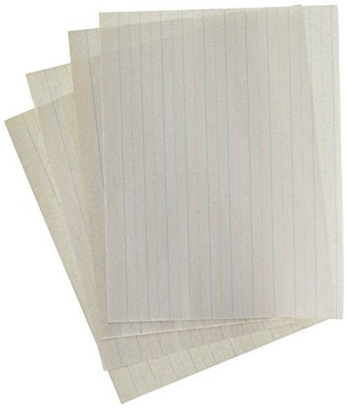 School Smart Alternate Ruled Paper for Grade 2-11 x 8 1/2 inches - Ream of 500 - White