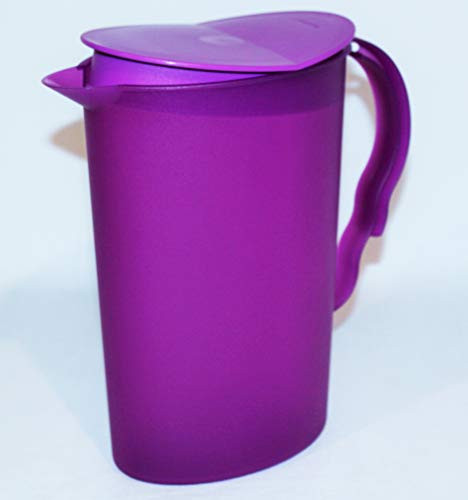 Tupperware 1 Impressions Pitcher 2 Quart  2 Liter Purple