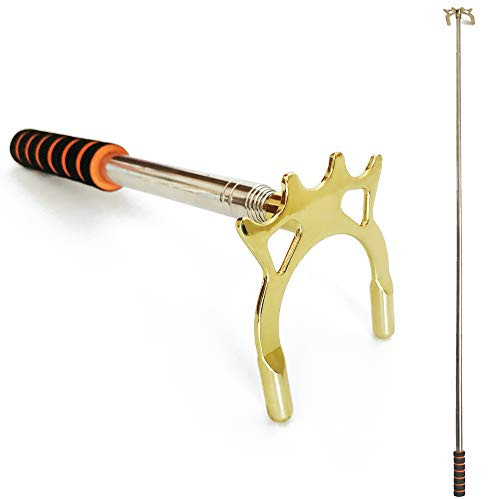 Tai ba cues Retractable Billiards Pool Cue Stick Bridge with Brass Bridge Head Replaceable Bridge Head Billiards Pool Cue Accessory Partners
