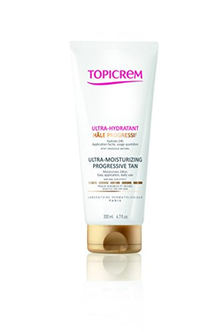 Topicrem Sensitive Skin Ultra-Moisturizing Progressive Tan 200ml by Topicrem
