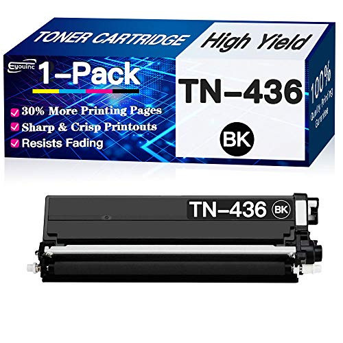Eyouinc Compatible Toner Cartridge Replacement for TN436BK TN-436BK TN436 TN-436 use for Brother MFC-L8900CDW MFC-L9570CDW HL-L8360CDW HL-L9310CDW Printer Black