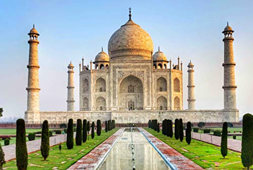 arts puzzles Jigsaw Puzzle Taj Mahal Mausoleum Agra India 1000-Pieces