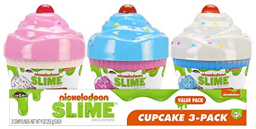Cra-Z-Art Nickelodeon Slime Scented Slime Cupcake Pre-Made Slime 3pk Cra-Z-Art Nickelodeon Slime Scented Slime Cupcake Pre-Made Slime 3pk