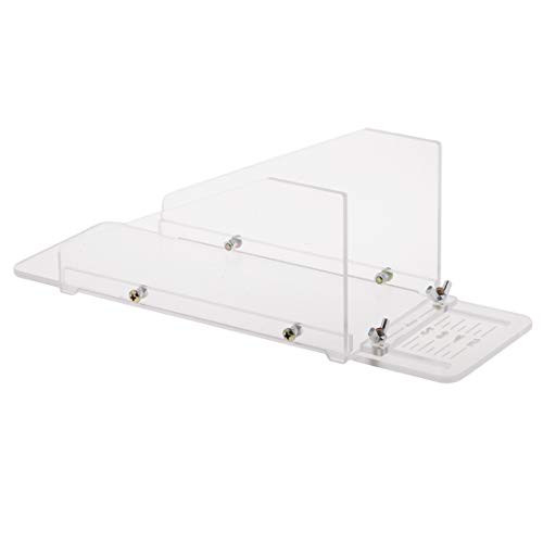 FantasyDay Multi-function Acrylic Practical Adjustable Handmade Soap Mold Loaf Cutter Mold Set  1pcs Stainless Steel Straight Planer Cutting Tool - Handmade Craft Soap Making Kitchen Tool