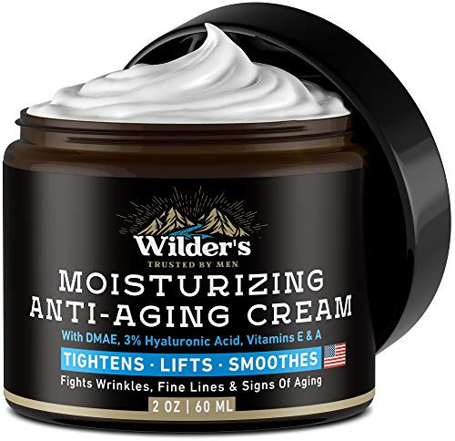 Mens Face Cream Moisturizer - Anti Aging Facial Skin Care - Made in USA - Collagen Retinol Hyaluronic Acid - Day and Night - Anti Wrinkle Lotion 2 oz Mens Face Cream Moisturizer - Anti Aging Facial Skin Care - Made in USA - Collagen Retinol Hyaluronic Acid - Day and Night - Anti Wrinkle Lotion 2 oz