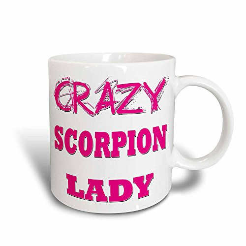 3dRose 175275_3 Crazy Scorpion Lady Magic Transforming Mug, 11 oz