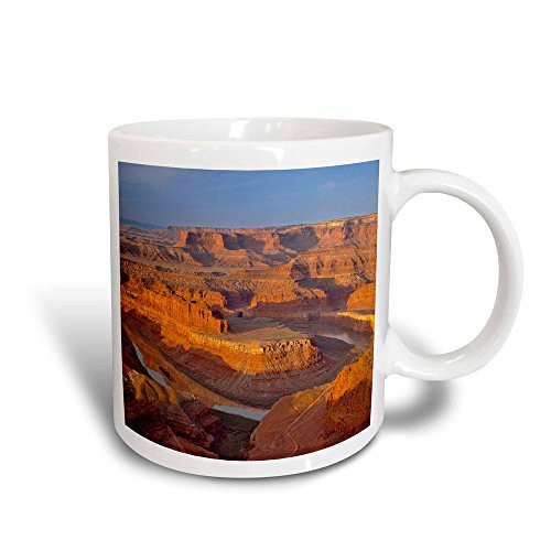 3dRose mug_94716_3 Colorado River, Canyonlands, Dead Horse Sp, Moab Utah Us45 Cha0289 Chuck Haney Magic Transforming Mug, 11-Ounce