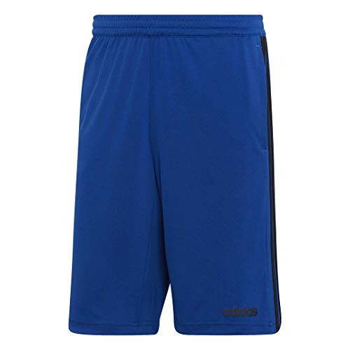 adidas Mens Design 2 Move Climacool 3-Stripes Training Shorts Collegiate RoyalBlack Large