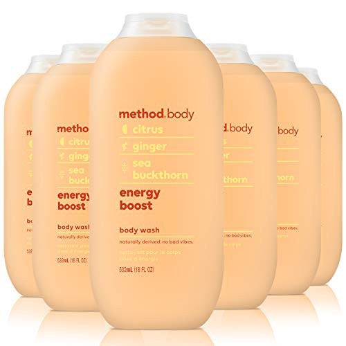 Method Body Wash Energy Boost 18 Ounce 6 Count