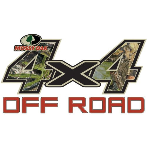 Mossy Oak Graphics 13001-OB-S Obsession 7" x 3.75" 4x4 Off-Road Style Decal