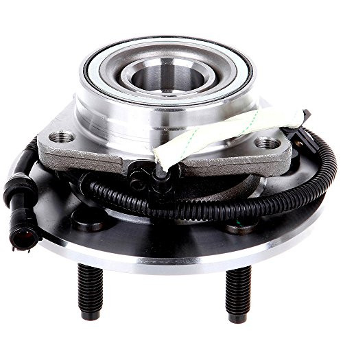 ECCPP 515029 Wheel Hub and Bearing Assembly Front fit Ford F-150 Ford F-150 Heritage 2000-2004 5 lugs 4x4 4WD wheel hub with ABS 3 Bolt Flange 1 pcs