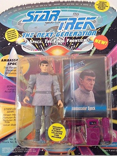Star Trek The Next Generation Ambassador Spock 4 inch Action Figure
