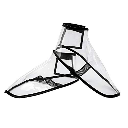 Barber Shoes Cover_Professional PVC Clear Shoe Cover Foots Covers Hair Stylist Shoes Cloth Dust_proof Water_proof Cover Hairdressing Tools for Hair Sa