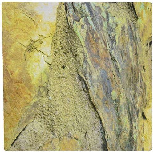 3dRose LLC 8 x 8 x 0.25 Inches Mouse Pad, Close Up Picture of Color Stone Wall (mp_163704_1)