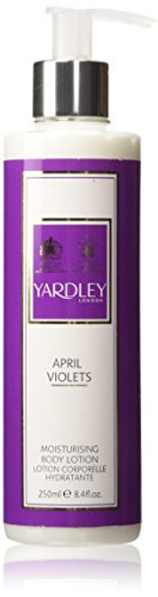 Yardley Of London April Violets Moisturizing Body Lotion for Women, 8.4 Ounce Yardley Of London April Violets Moisturizing Body Lotion for Women, 8.4 Ounce