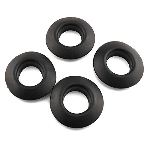 E_outstanding Drip Ring 4PCS Durable Practical Rubber Kayak Paddle Drip Rings Accessories for Canoe Raft Paddles Oar Shaft Replacement