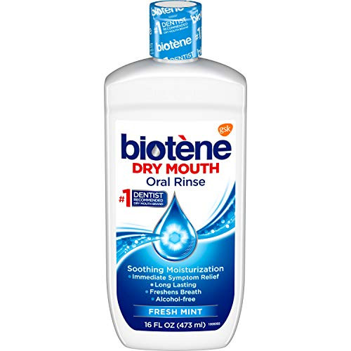 Biotene Dry Mouth Oral Rinse_ Fresh Mint 16 ounce