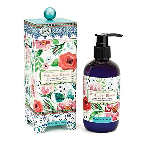 Michel Design Works Scented Hand & Body Lotion with Shea Butter Wild Berry Blossom