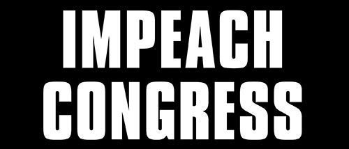 Impeach Congress Bumper Sticker  Anti Pelosi Schiff Impeachment pro Trump