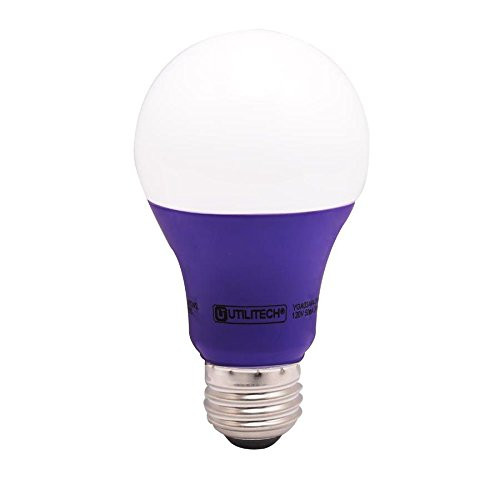 Utilitech 40 W Equivalent Pink A19 LED Decorative Light Bulb