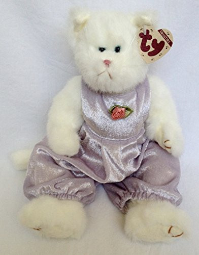 Ty Attic Treasures Amethyst 12 inch  Plush Cat