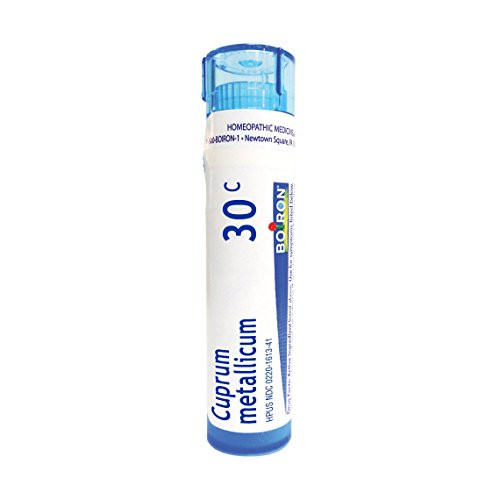 Boiron Cuprum Metallicum 30C_ 80 Pellets_ Homeopathic Medicine for Leg Cramps and Muscle Cramps