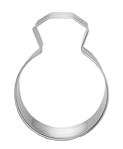 WJSYSHOP Mini Wedding Diamond Ring Cookie Cutter Stainless Steel