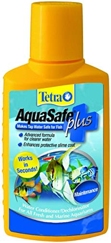 Tetra AquaSafe Plus 3_38 Ounces_ Aquarium Water Conditioner And Dechlorinator