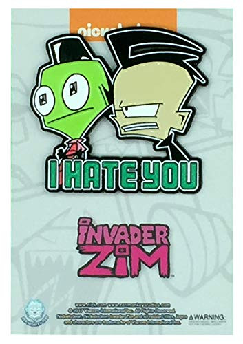 I Hate You _ Invader Zim Collectible Pin