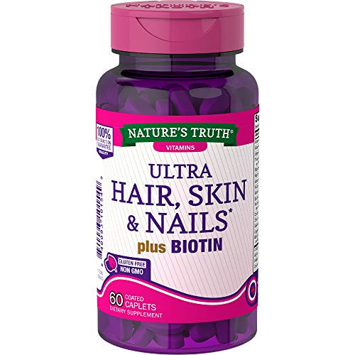 Natures Truth Hair_ Skin_ Nails Supplement_ 60 Count