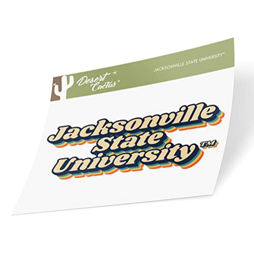 Jacksonville State University JSU Gamecocks NCAA Vinyl Decal Laptop Water Bottle Car Scrapbook  70s Name Sticker