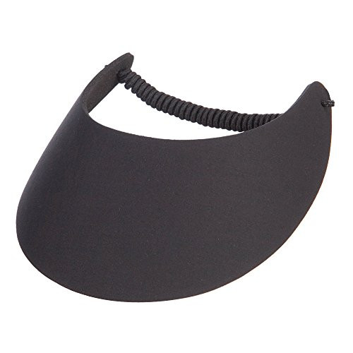 OTTO Fabric Foam Soft Visor _ Black OSFM_ Black_ Size One Size