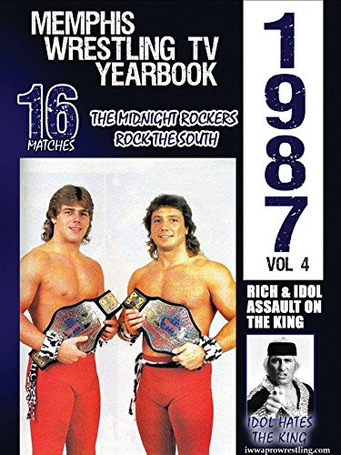 1987 Memphis Wrestling TV Yearbook Volume 4