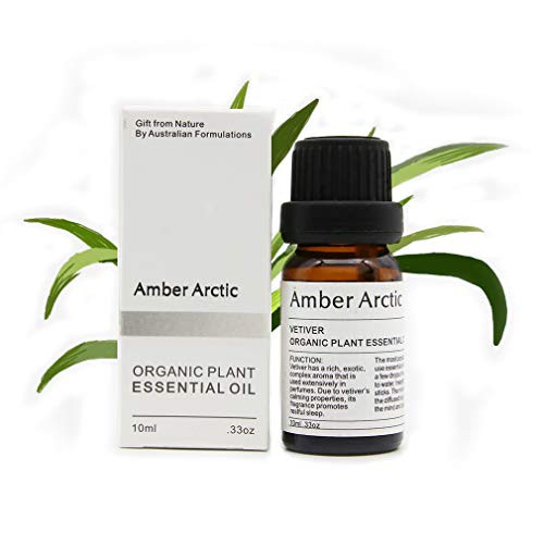 Vetiver Essential Oil_ 100 percent  Pure Natural Aromatherapy Vetiver Oils for Diffuser  10ML