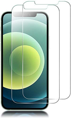 2 Pack  Designed for iPhone 12 Pro Max 5G Screen Protector Tempered Glass  6_7 inch  _ Ultra HD Protective Film  9H Hardness   Anti_Scratch   HD Clarity
