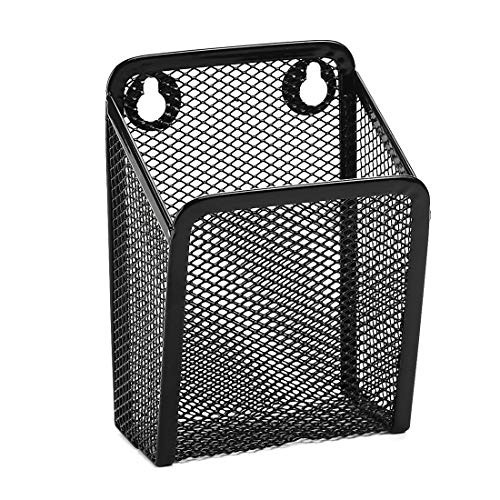Ivosmart Remote Control Holder _ Space Saving Metal Wall Mount Media Organizer Box