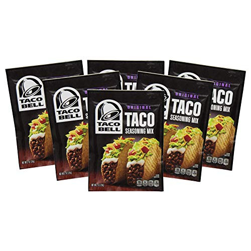 Taco Bell Seasoning Mix_ Taco_ 1_Ounce Pack _ 6 Taco Bell Seasoning Mix_ Taco_ 1_Ounce Pack _ 6