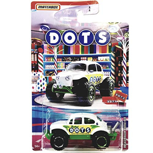 Matchbox Limited Candy Series White DOTS Volkswagen Beetle 4x4 164 S Scale Car Diecast