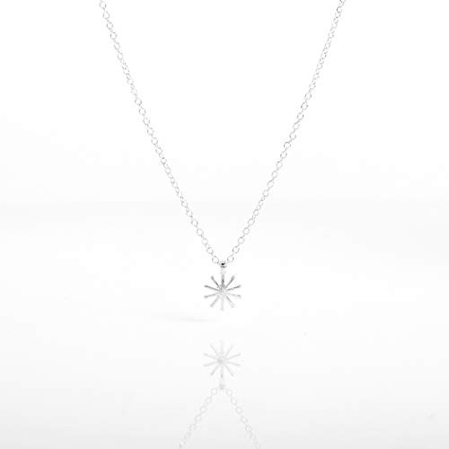 Jovono Sun Pendant Necklaces Dainty Necklace Fashion Chain Jewelry for Women and Girls Silver Jovono Sun Pendant Necklaces Dainty Necklace Fashion Chain Jewelry for Women and Girls Silver