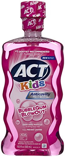 ACT Anti_Cavity Rinse_ Bubblegum Blowout _ 16_9 ounce
