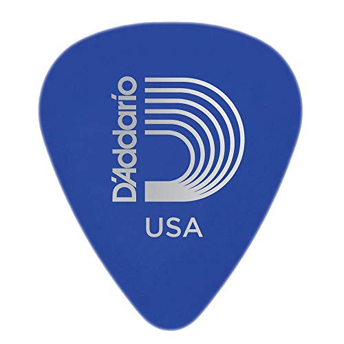 Planet Waves 10 Standard Guitar Picks _ Duralin Blue GT MediumHeavy