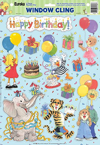 Eureka Suzys Zoo Window Clings  836081