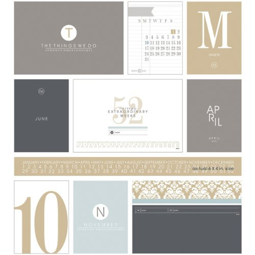 Ruby Rock_It Essence East Coast Cards_ 3 by 4_Inch_ Calendar_ 54_Pack